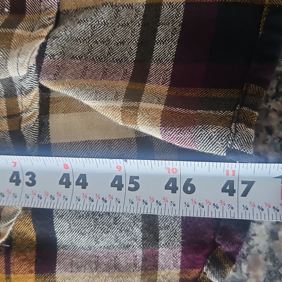 TitleNatural Life Plaid Flannel Shirt Dress – Women’s Large – New - Picture 6 of 9